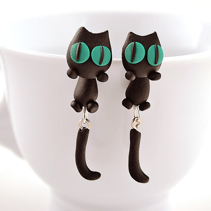 Fun Animal Shaped Pet Earrings - Fesara