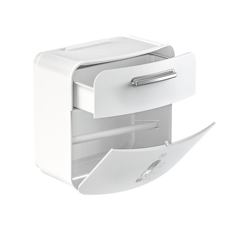 Space Saving Toilet Paper Holder Storage Rack