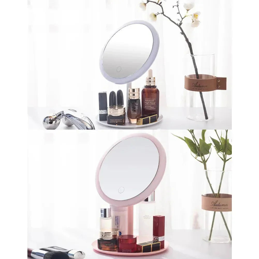 Glowing LED Vanity Mirror