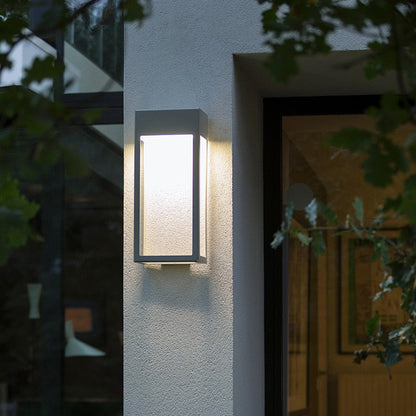 Outdoor Solar Powered Garden Wall Light