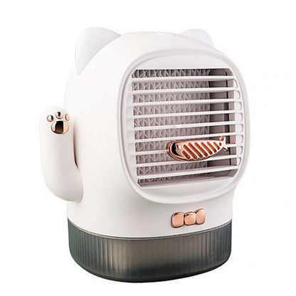 Compact Lucky Cat Air Purifier Humidifier - Fesara