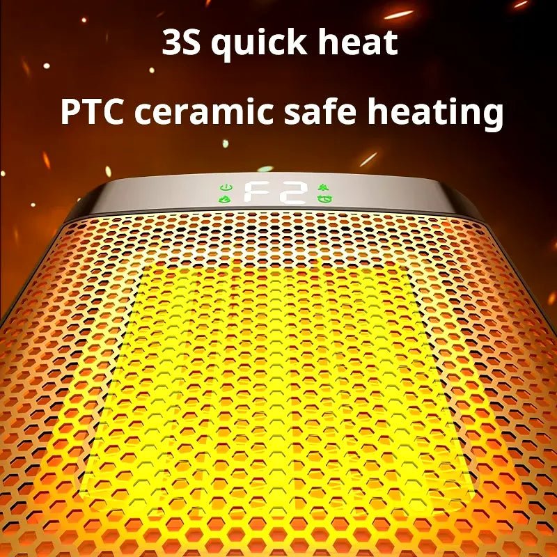 Fast Electric Space Heater for Big Rooms