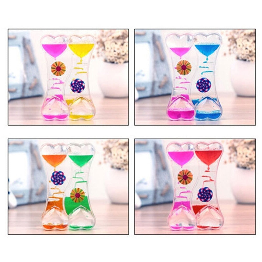 Romantic Double Heart Sand Timer