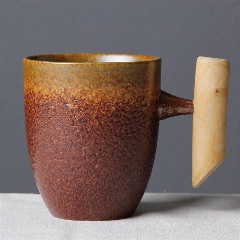 Vintage Style Ceramic Coffee Mug