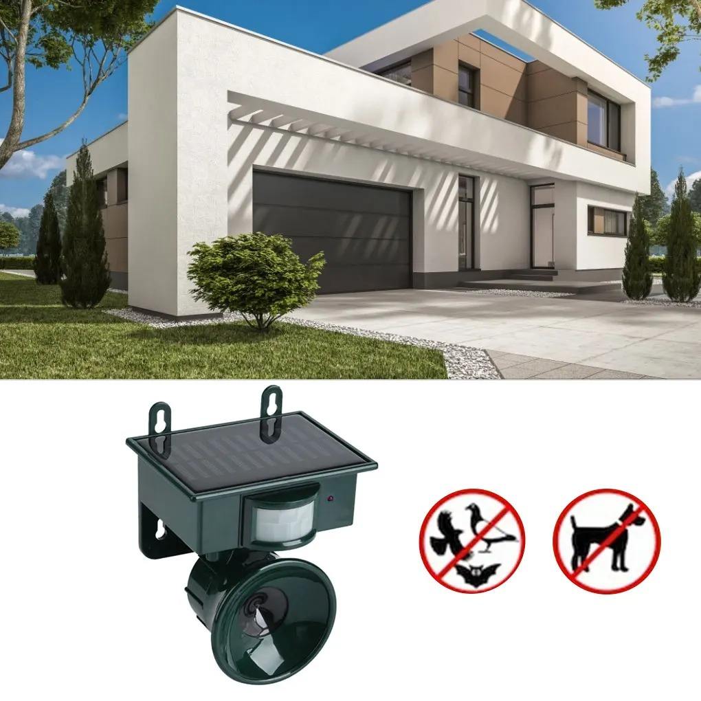 Outdoor Solar Bird Repellent with Motion Sensor