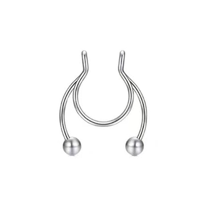 Strong Magnetic Stainless Nose Ring