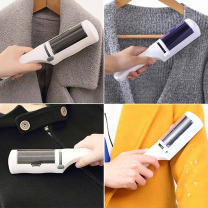 Pet Hair Remover Roller with Electrostatic Brush