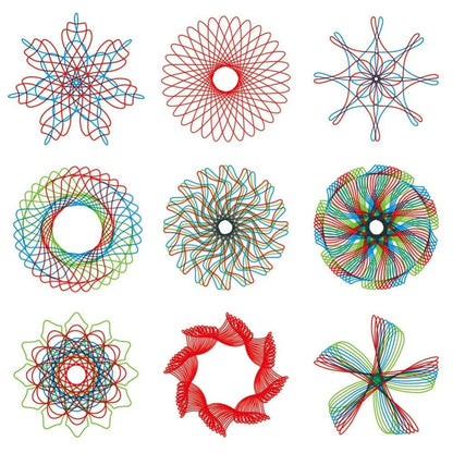 Fesara Spirograph Art Kit - Precise Creative Fun