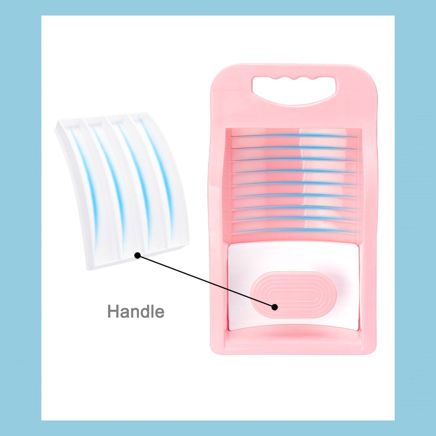 Portable Compact Travel Laundry Board