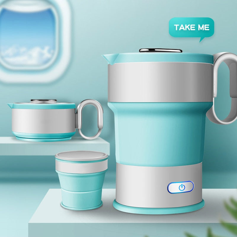 Portable Compact Travel Electric Kettle - Fesara