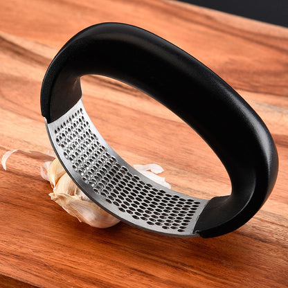 Easy Grip Stainless Garlic Crusher