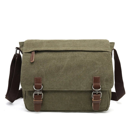 Tough Canvas Messenger Bag for Men