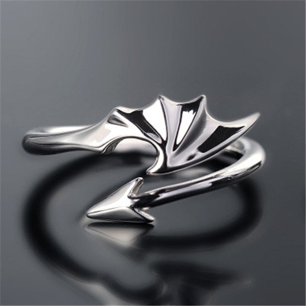 Fantasy Dragon Adjustable Color Ring