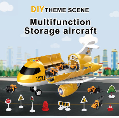 Fun Kids Musical Airplane Toy Playset