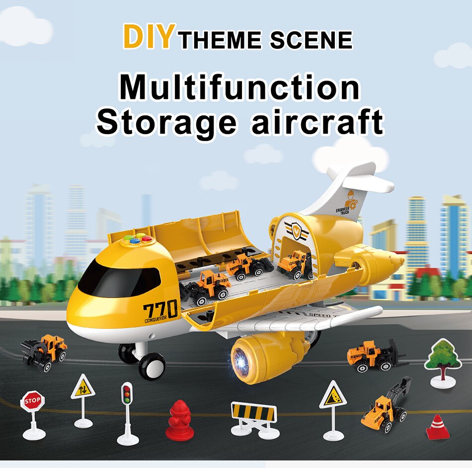 Fun Musical Plane Toy Set for Kids