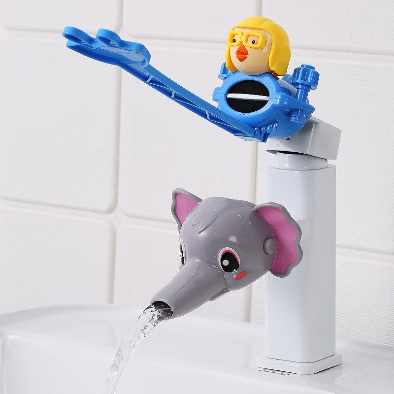 Colorful Kid Friendly Faucet Extender Spray Guard