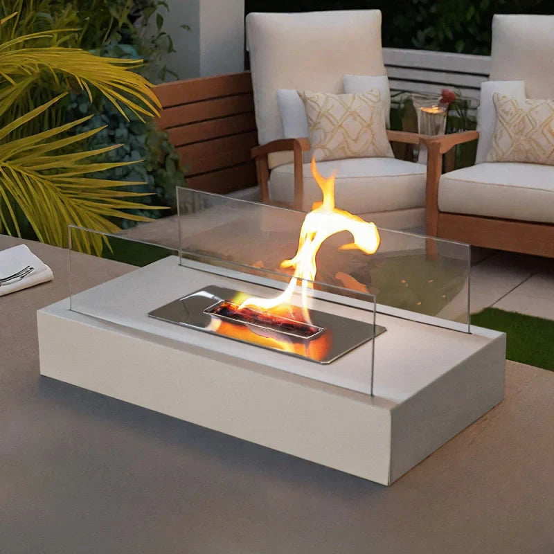 Realistic Flame Portable Table Lamp