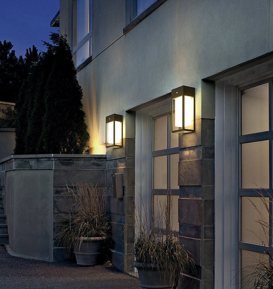 Outdoor Solar Powered Garden Wall Light