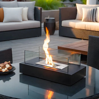 Realistic Flame Portable Table Lamp