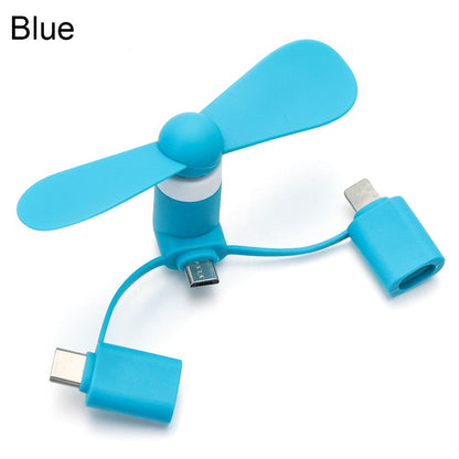 Compact Travel Phone Cooling Fan