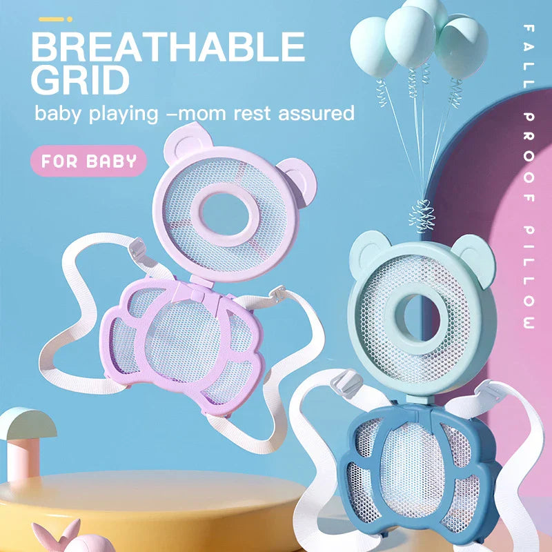 Baby Safety Head Support Pillow - Soft Impact Protection