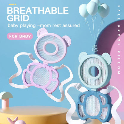 Baby Safety Head Support Pillow - Soft Impact Protection