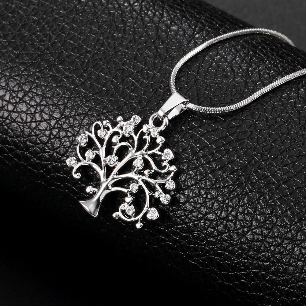 Nature Inspired Tree Pendan Necklace - Fesara