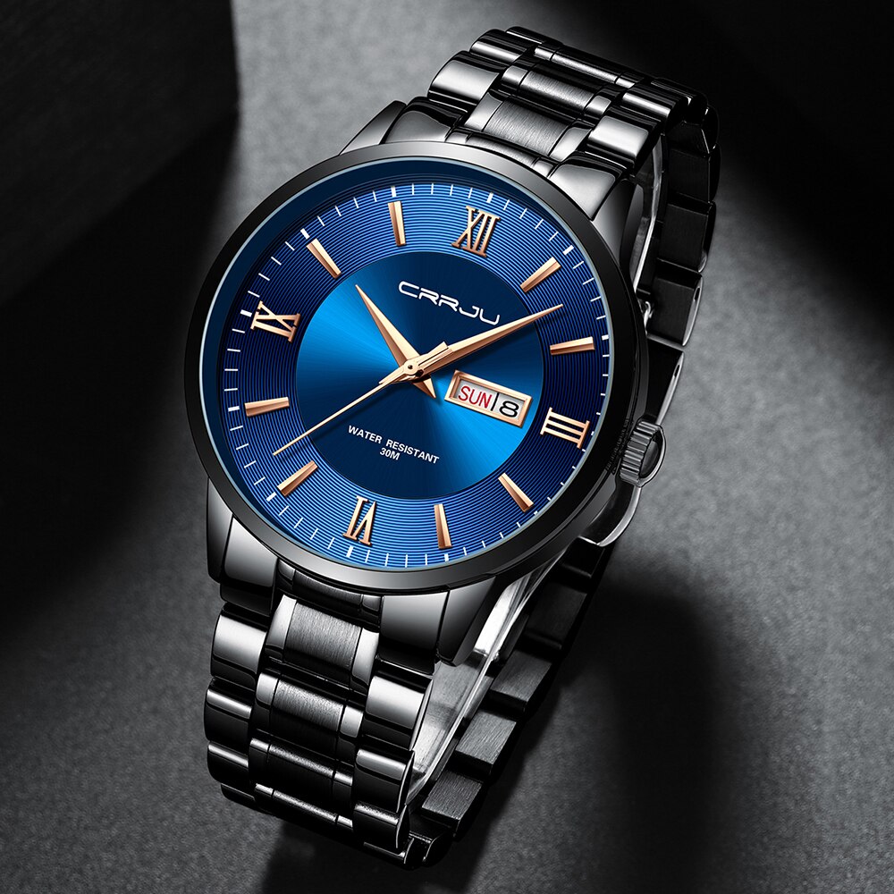 Premium Waterproof Quartz Chronograph Watch - Fesara