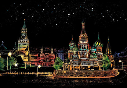 Colorful Art Scratch Off Painting Kit
