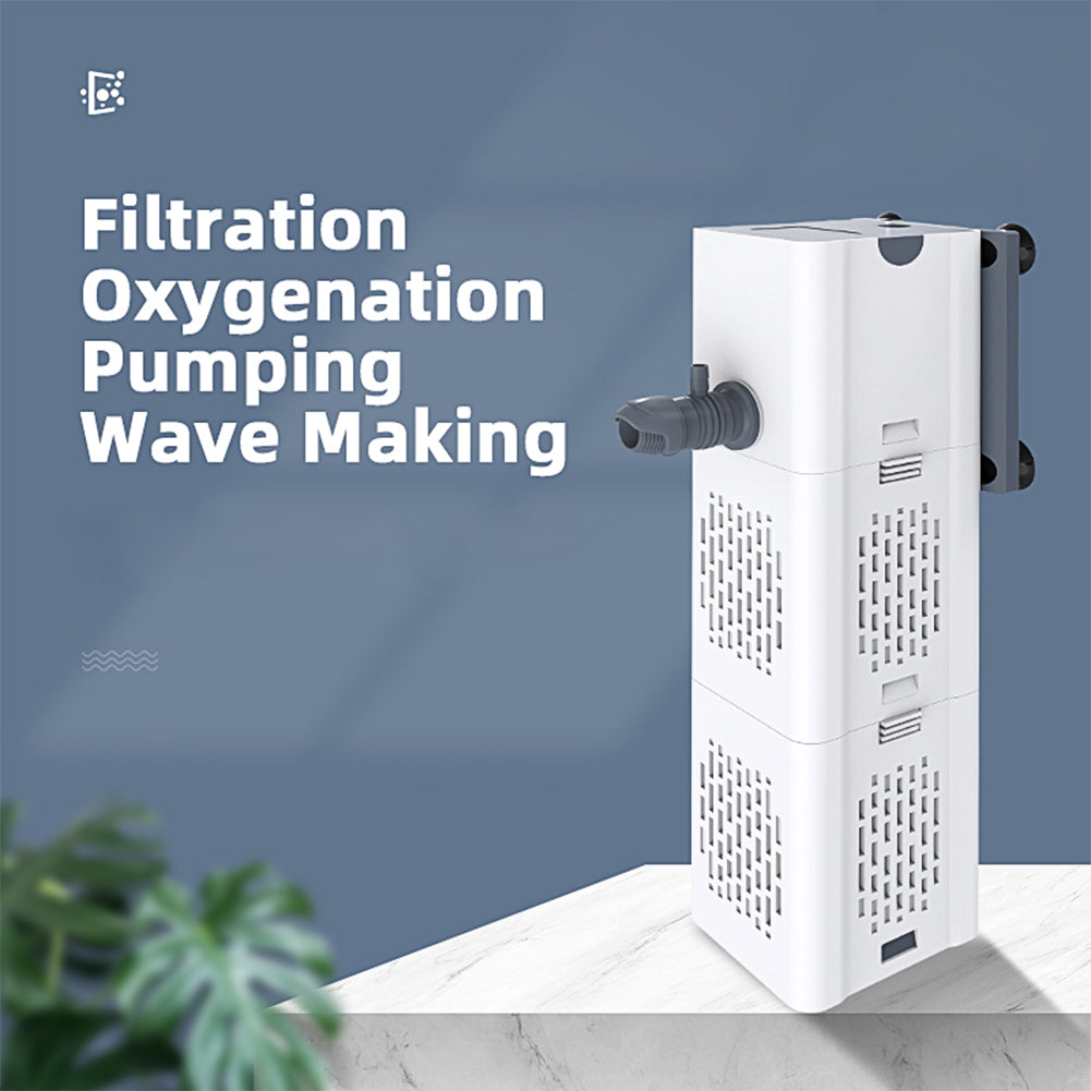 Clean Water Bubble Fish Tank Filter System
