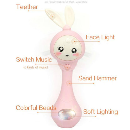 Gentle Teething Bunny Toy