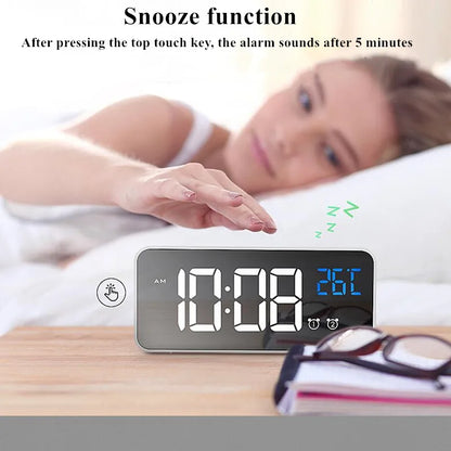 Intelligent LED Clock Radio with Voice Assistant