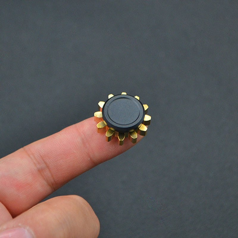 Compact Metal Fidget Toy Spinner