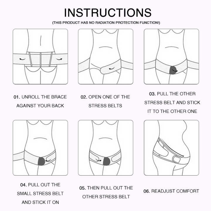 Comfortable Prenatal Support Belt for Moms