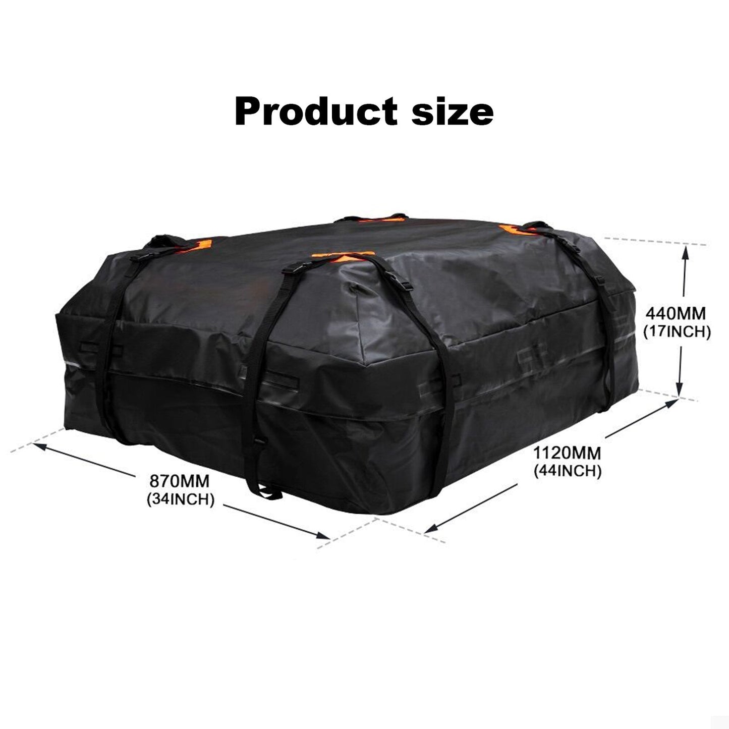 Waterproof Car Top Storage Cargo Carrier Bag