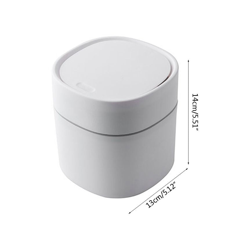 Compact Home Office Small Trash Bin