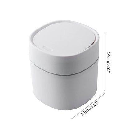 Compact Home Office Small Trash Bin