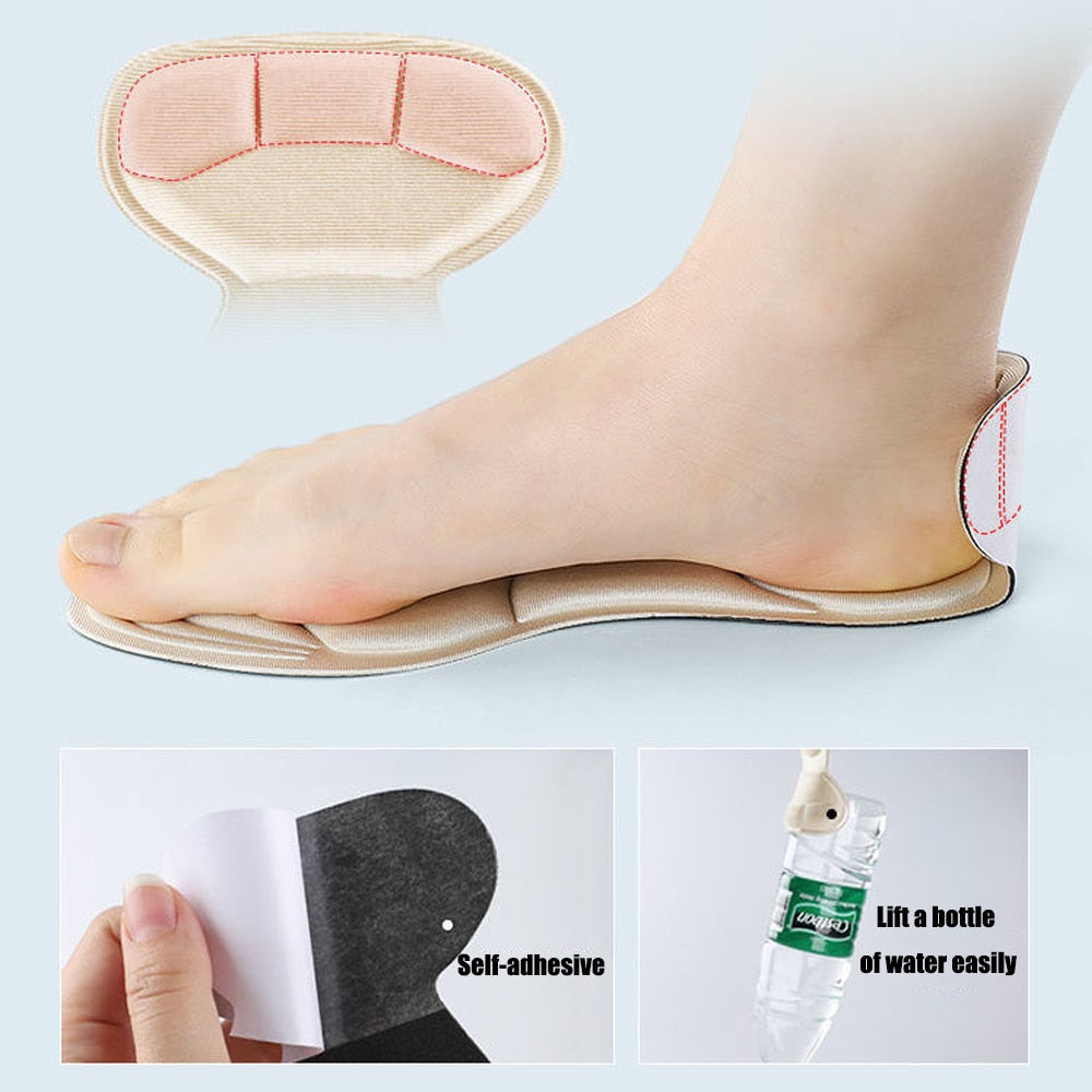 Supportive Gel Cushion High Heel Shoe Insoles