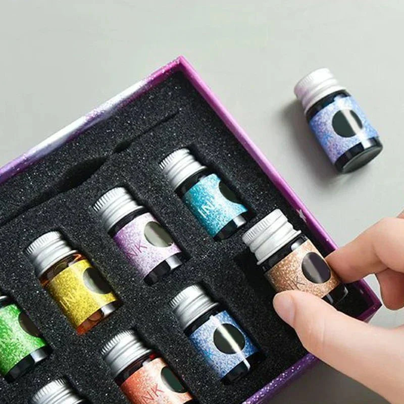 Beautiful Crystal Calligraphy Ink Set