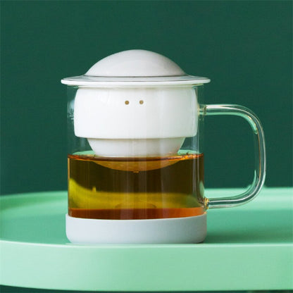 Astronomic Galaxy Ceramic Tea Pot
