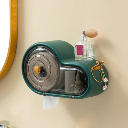 Compact Bathroom Toilet Paper Storage Box