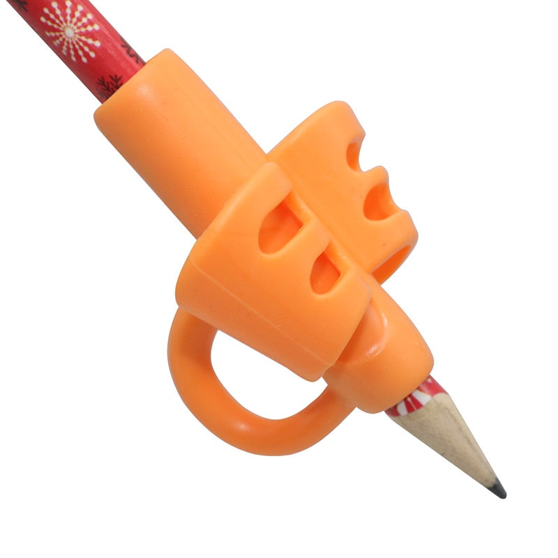 Colorful Kids Pencil Holder Finger Guide