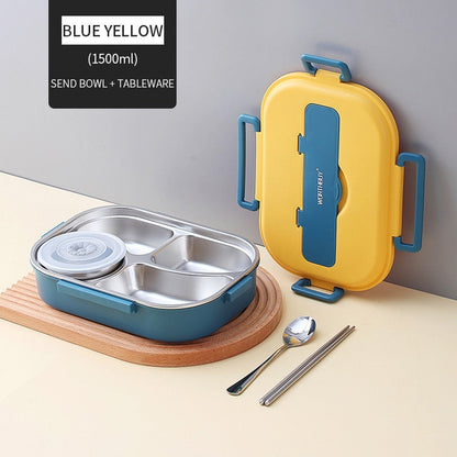 Insulated Kids Lunch Container with Multiple Compartments - Fesara