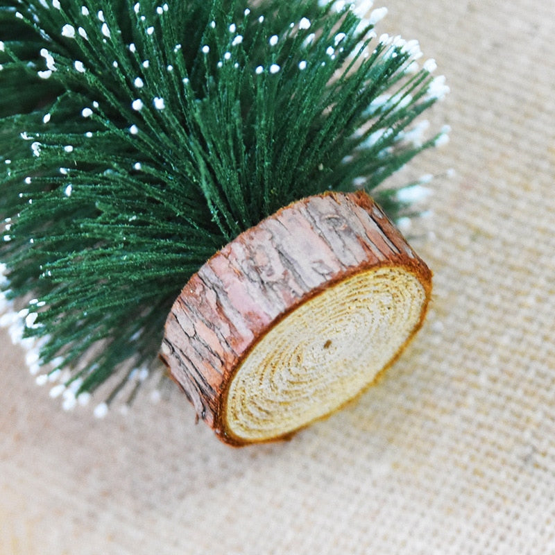 Mini Christmas Pine Tree Table Decoration