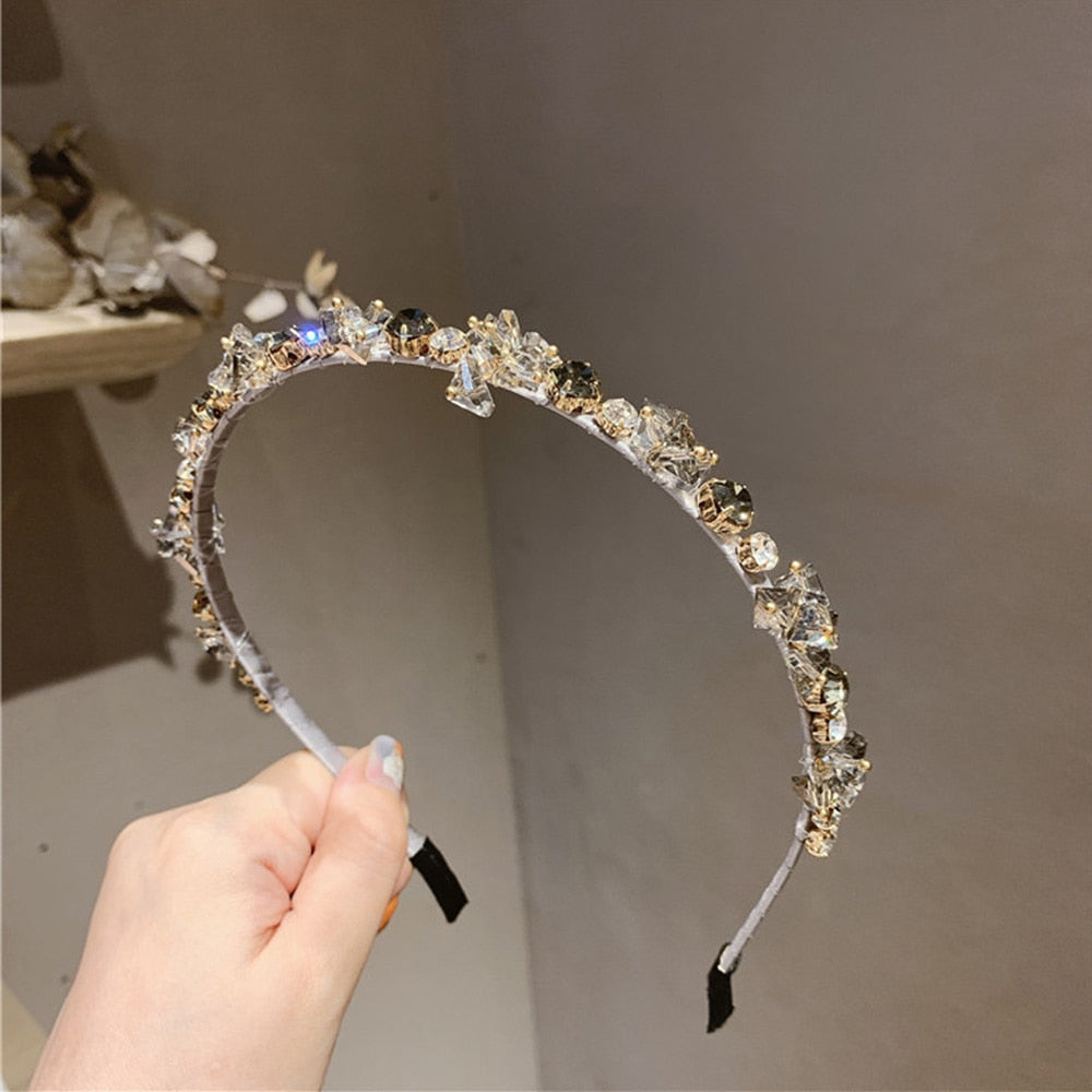Glamorous Glitter Crystal Hair Headband