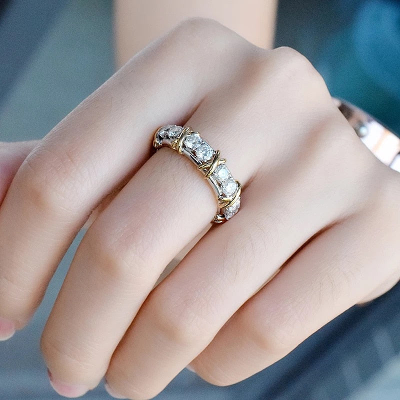 Unique Handcrafted Designer Zircon Stone Ring - Fesara