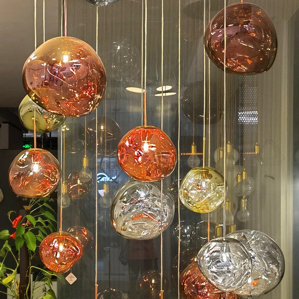 Serenity Glass Pendant Lighting Fixture