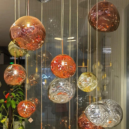 Serenity Glass Pendant Lighting Fixture