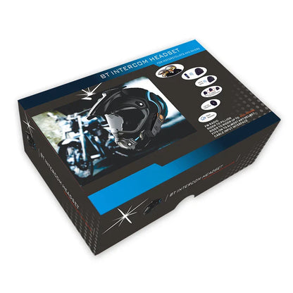 Waterproof Long Range Motorcycle Bluetooth Intercom System