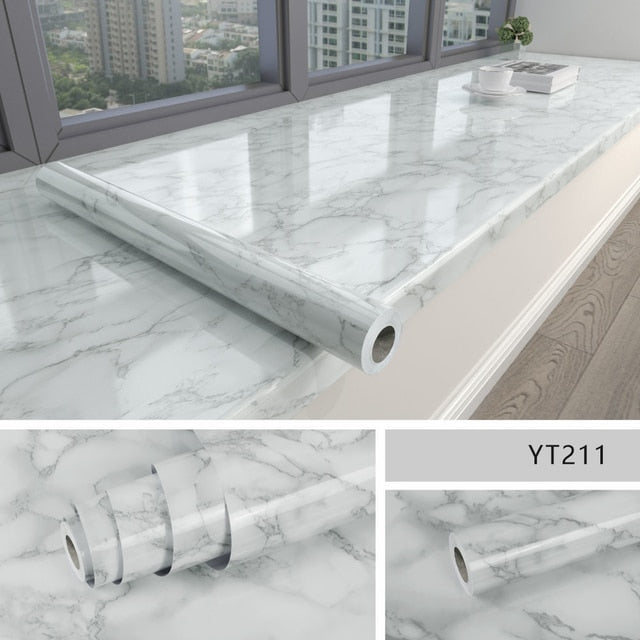 Luxury Marble Pattern Peel Stick Wall Covering